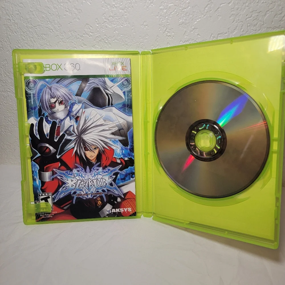 BlazBlue: Calamity Trigger Microsoft Xbox 360, 2009 With Manual Tested